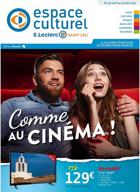 Lapub Re Prospectus De E Leclerc Espace Culturel Comme Au