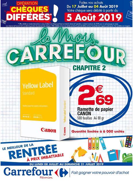 Lapub Re Prospectus De Carrefour Le Mois Carrefour Reunion 974