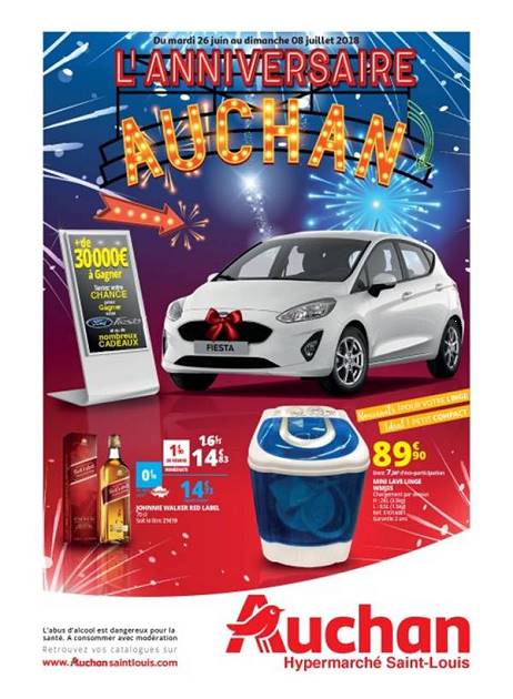 Lapubre Prospectus De Auchan St Louis Anniversaire